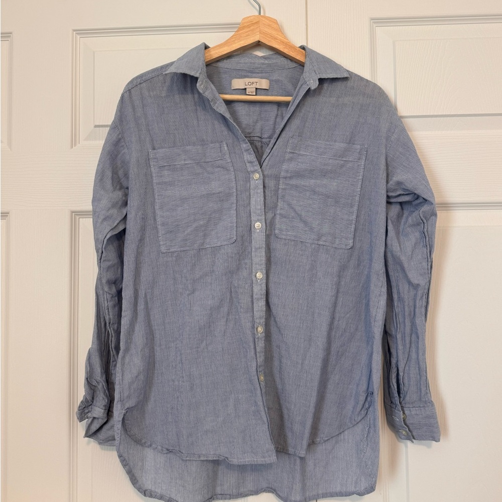 LOFT - Soft Chambray Shirt